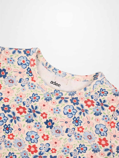 Garden Flower 3/4 Sleeve Shirt