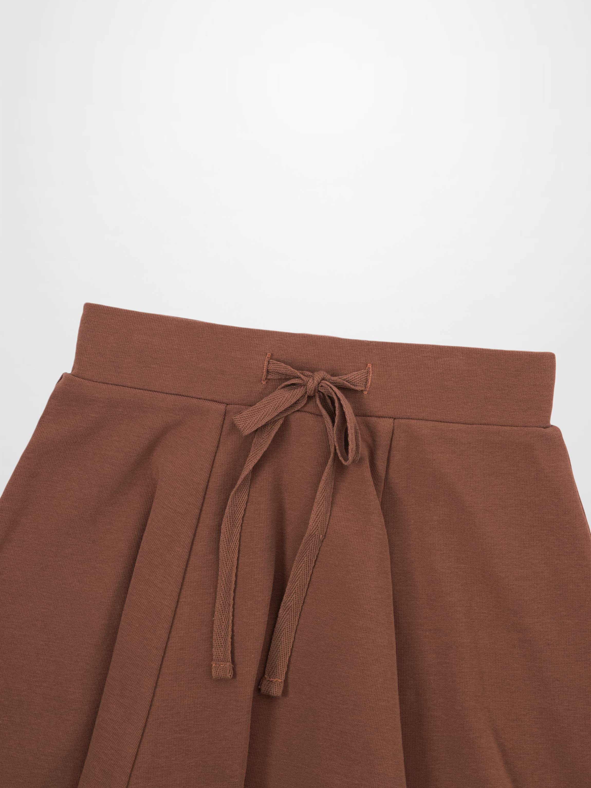 6 Panel Skirt - Dark Mauve