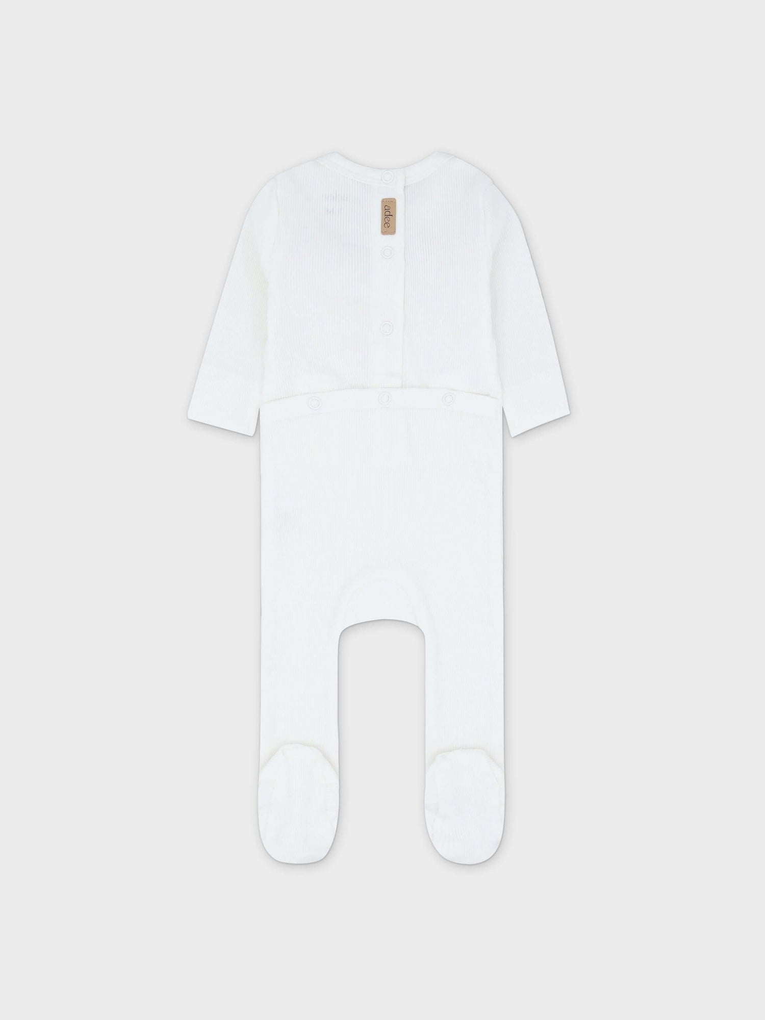 Baby Jumpsuit in white