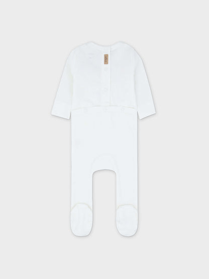 Baby Jumpsuit in white
