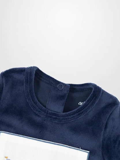 Animal Band Stretchy - Navy