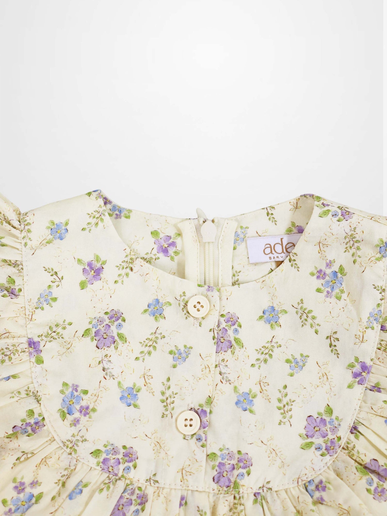 Ivory Flower Romper