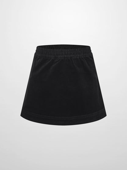 Corduroy Skirt - Black