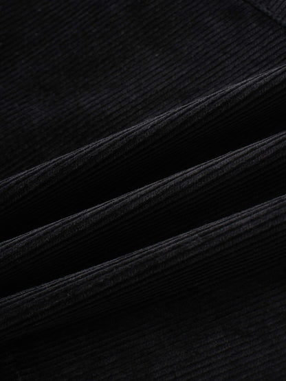 Corduroy Jumper - Black