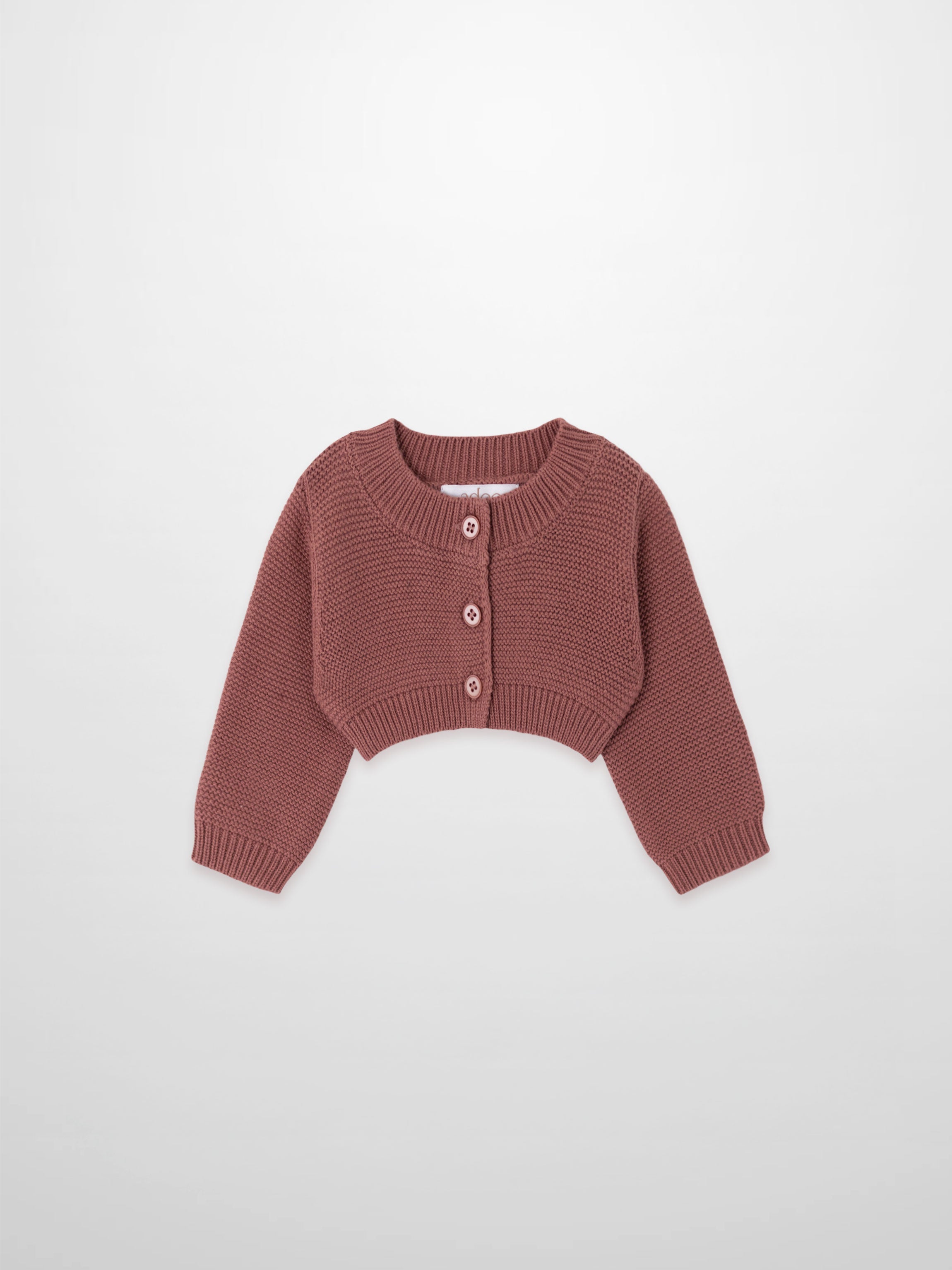 Cropped Cardigan  - Pink
