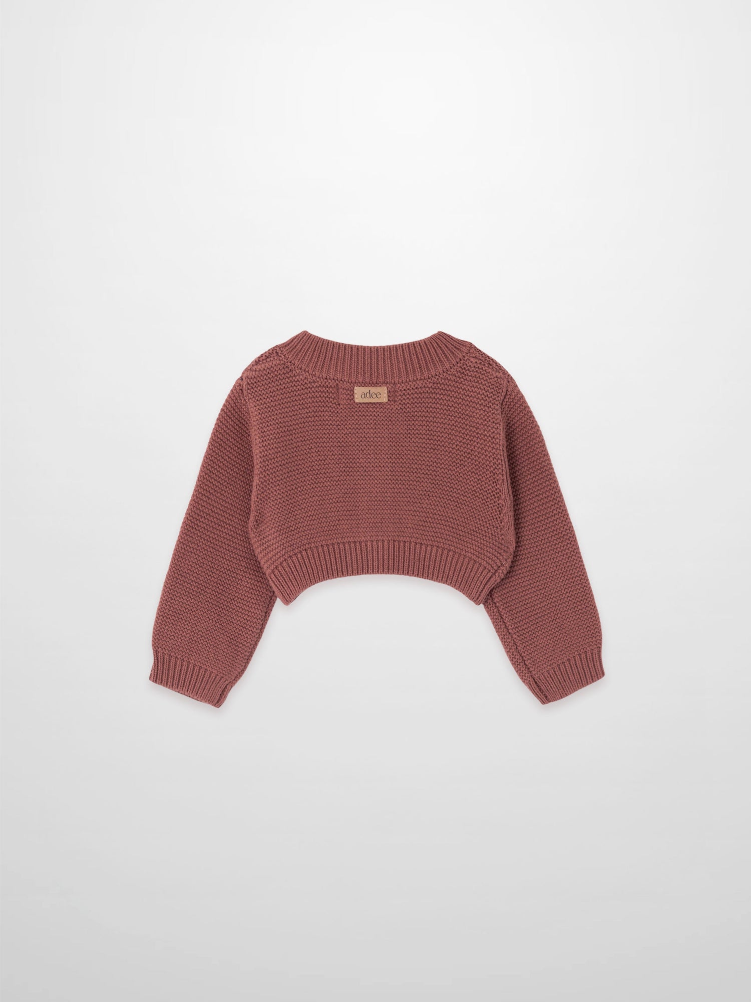 Cropped Cardigan  - Pink