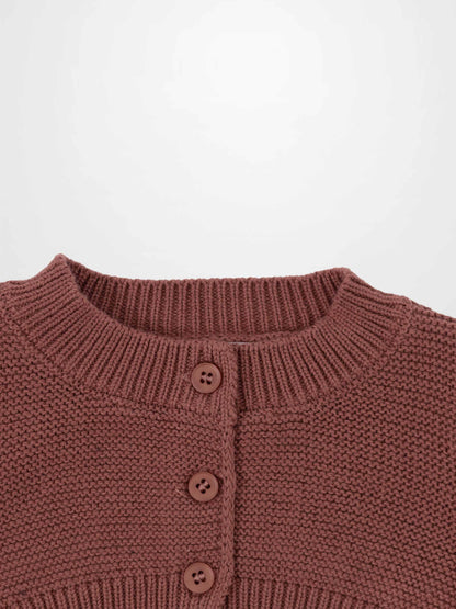 Cropped Cardigan  - Pink