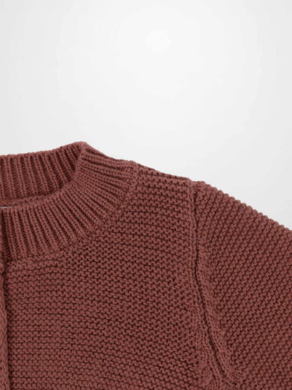 Cropped Cardigan  - Pink