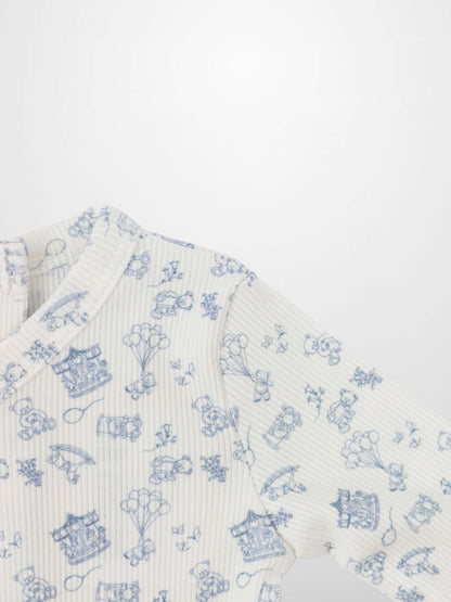 Little Storybook Stretchy - Blue