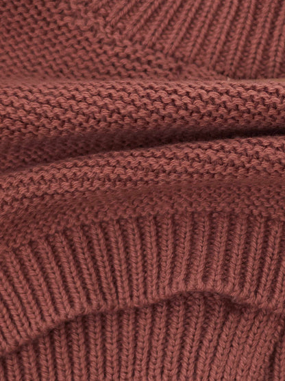 Cropped Cardigan  - Pink