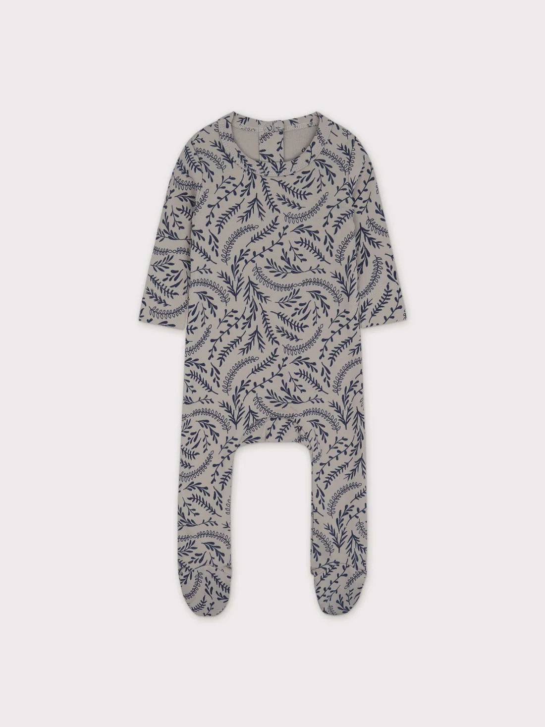 Paisley Print Stretchy- Blue