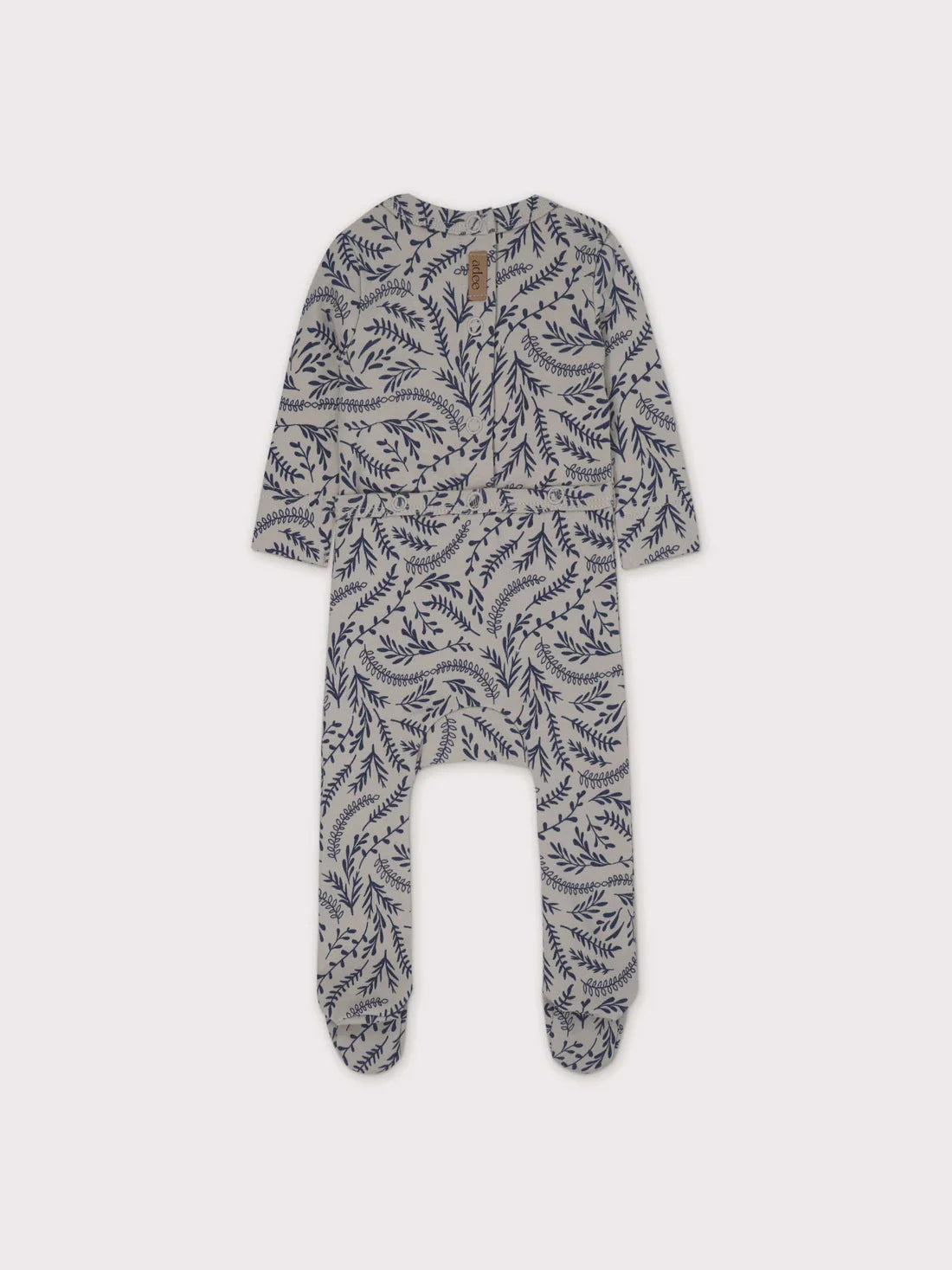 Paisley Print Stretchy- Blue