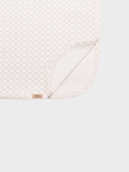Tendril Vines  Blanket- Rose