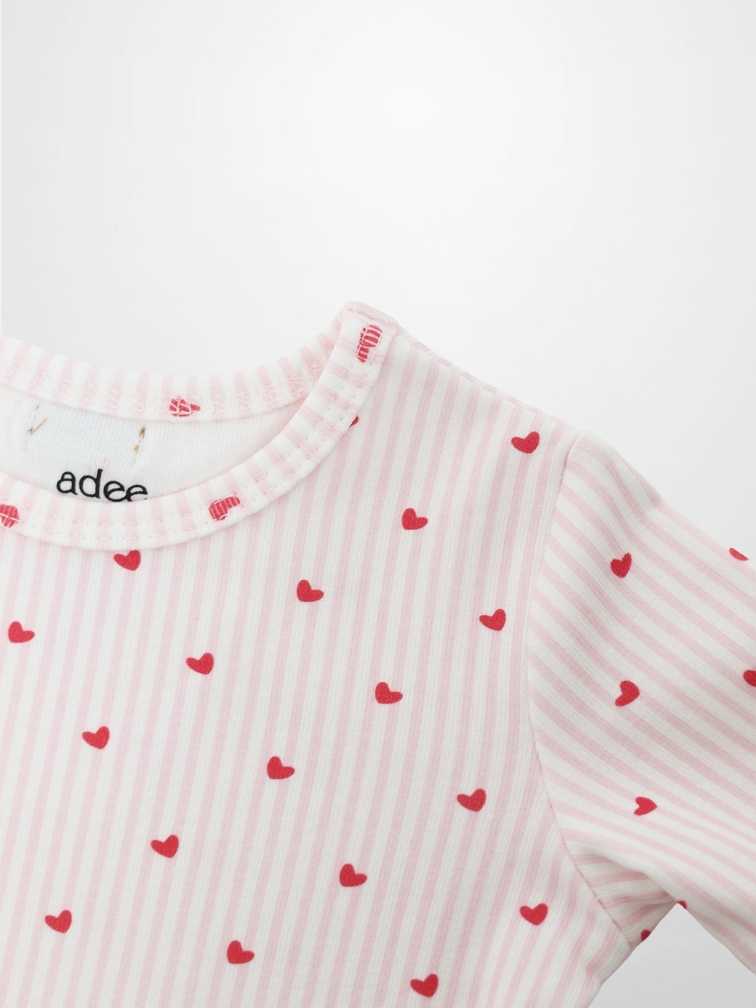 Pink Heart Pajamas