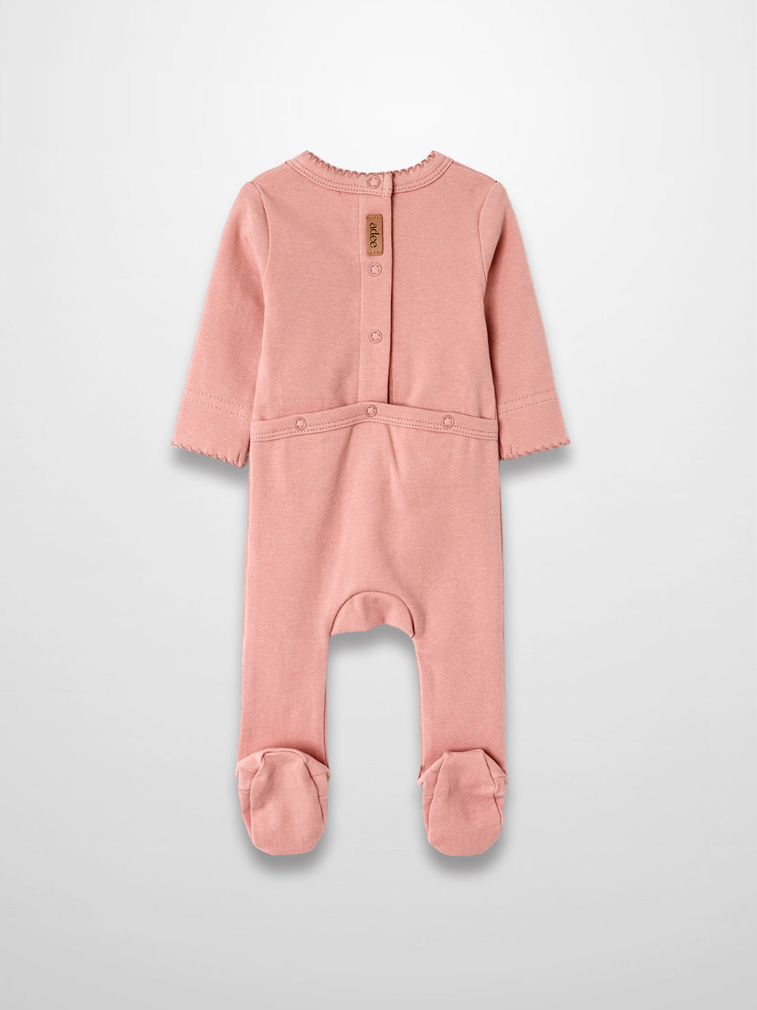 Pink Bow Stretchy with Lace