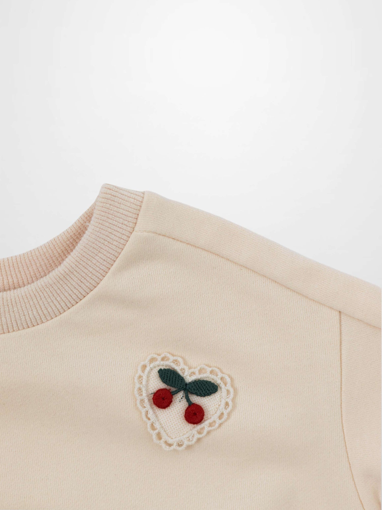 Crochet Patch Sweatshirt