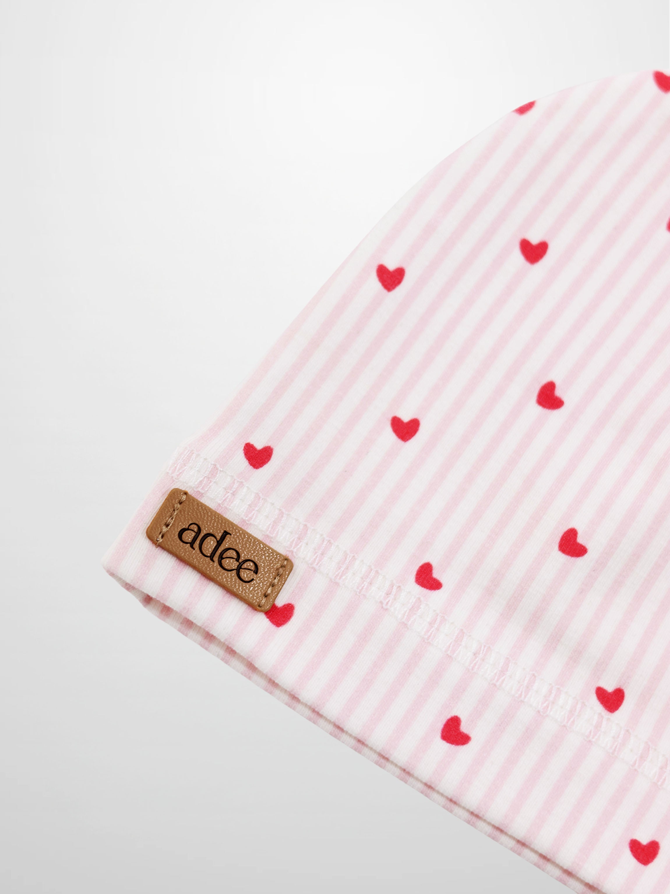 Pink Heart Hat