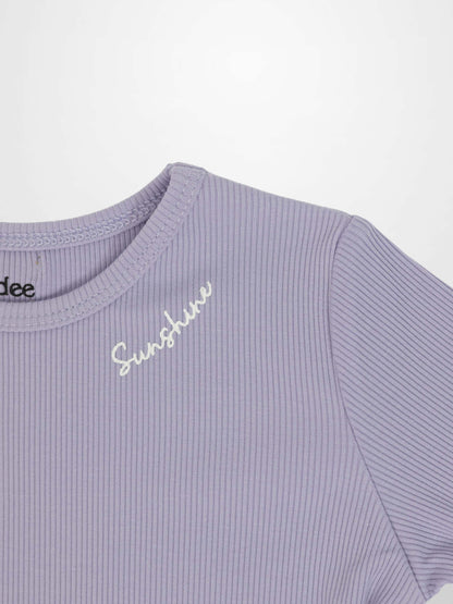 Short Sleeve T-shirt - Lavender