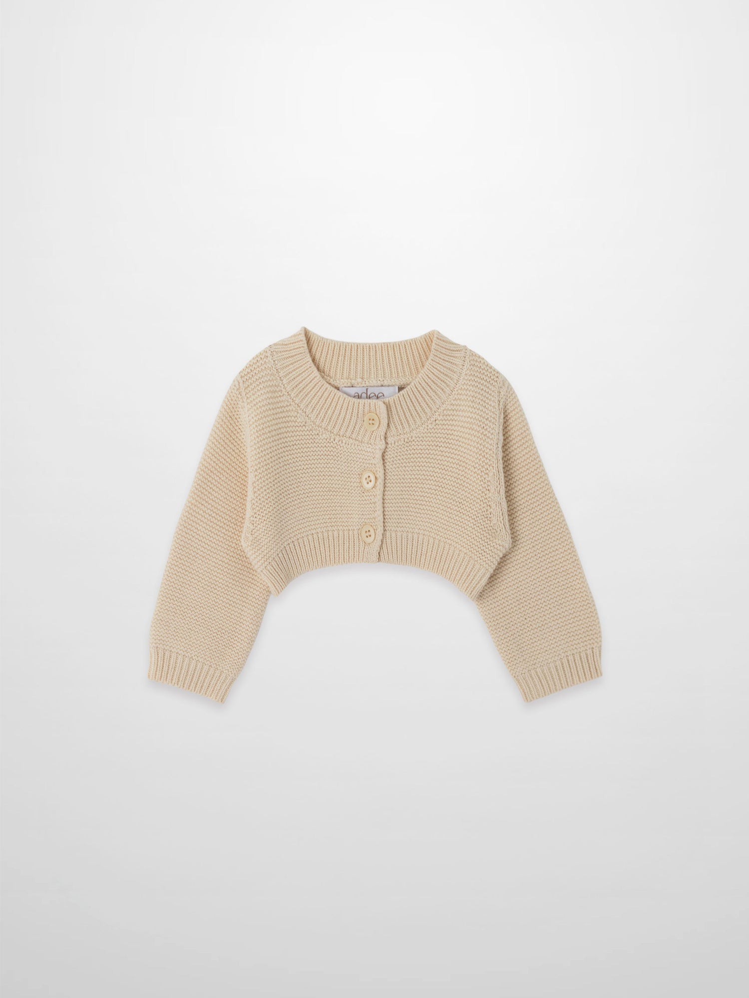 Cropped Cardigan - Ivory