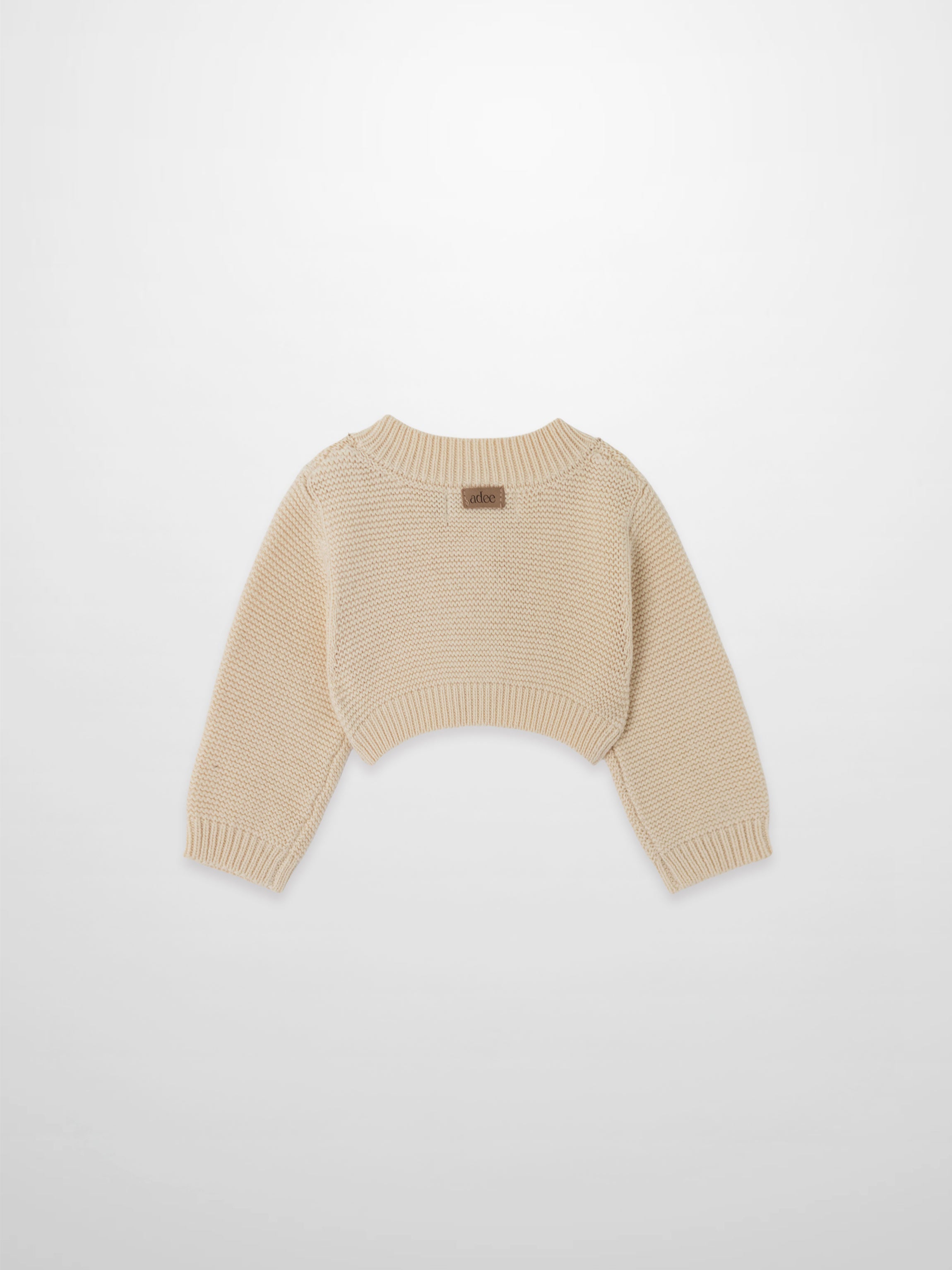 Cropped Cardigan - Ivory