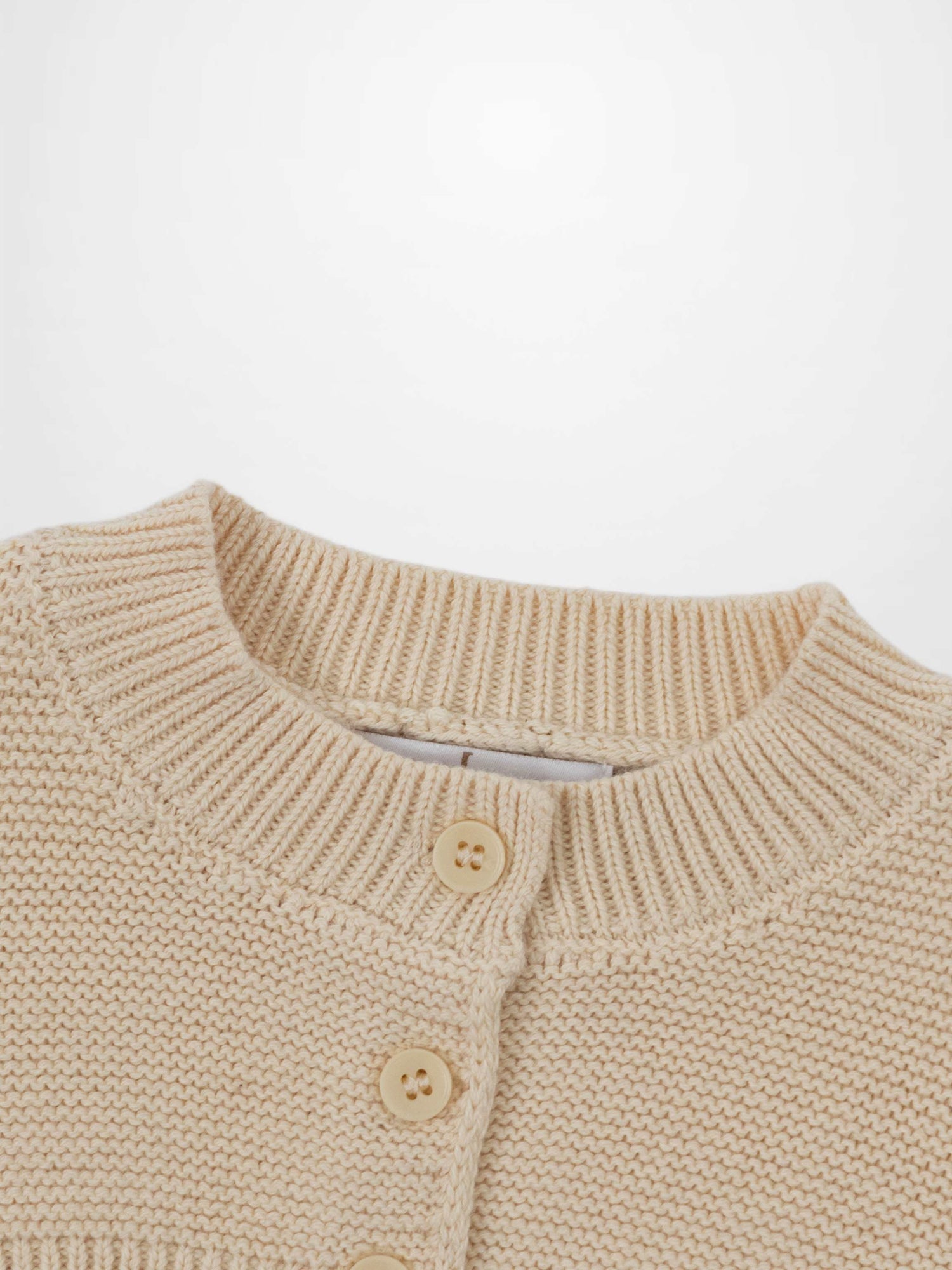 Cropped Cardigan - Ivory