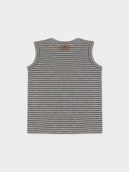 Tank Set-Tan &amp; Black Stripe