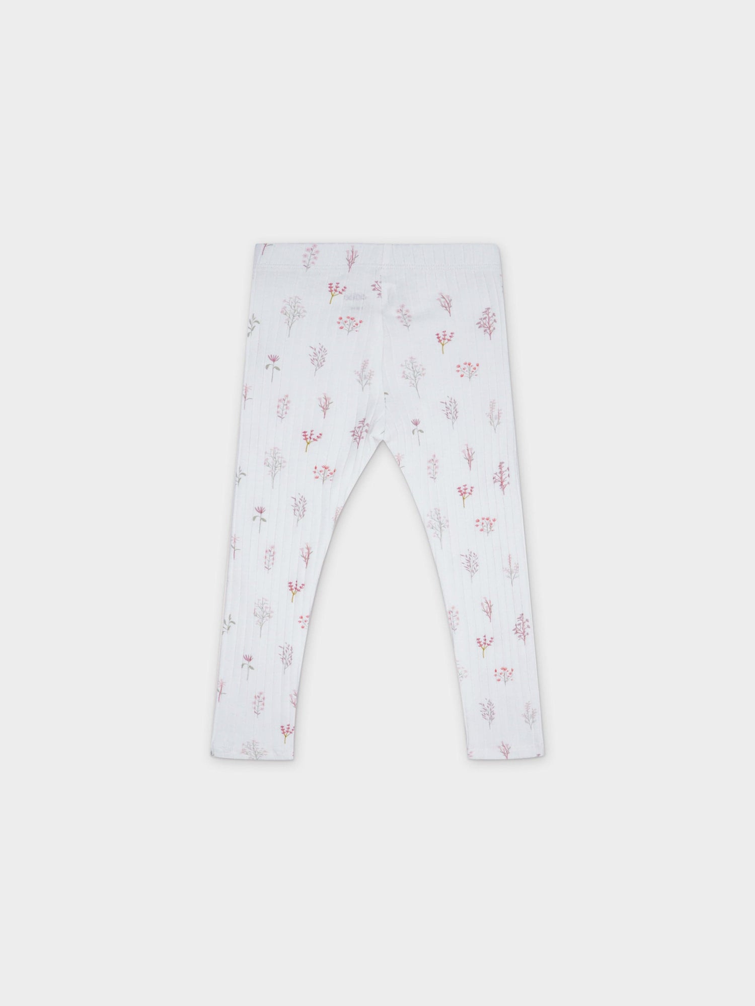 Pink stem girls pajamas leggings