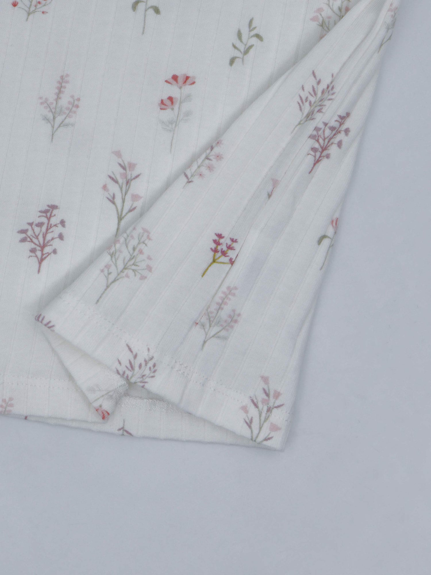 Toddler girls pajamas floral design