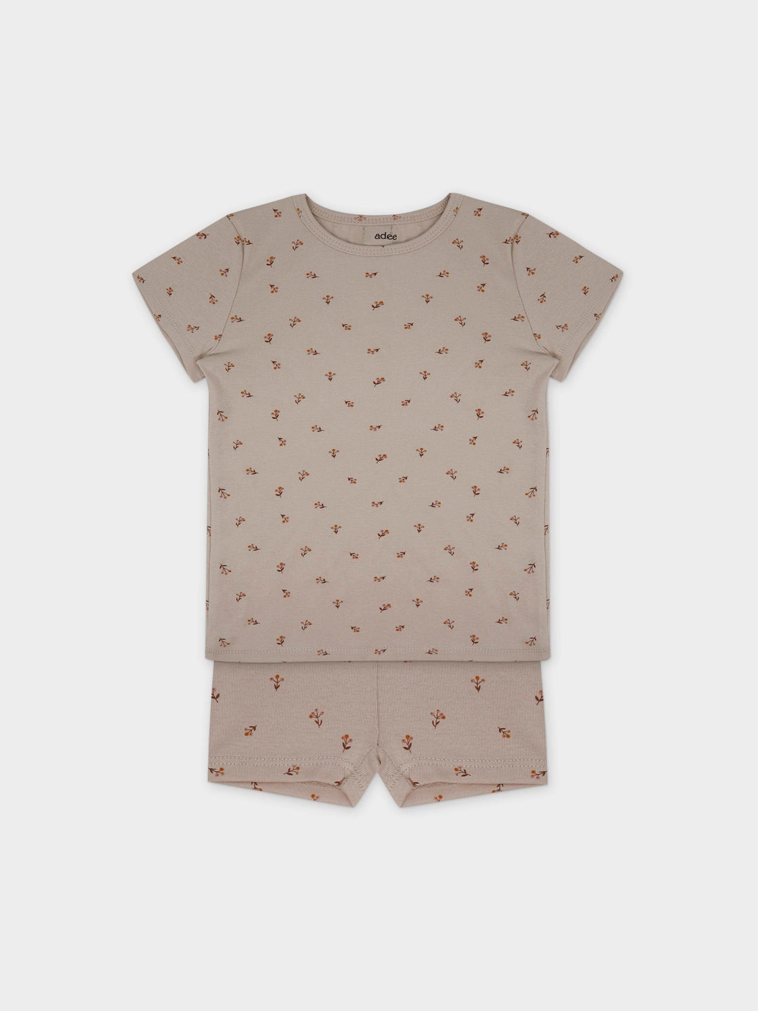 Baby Buds Short Set-Yellow
