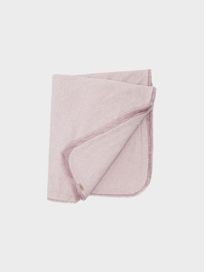 Plush Fur Blanket- Pink