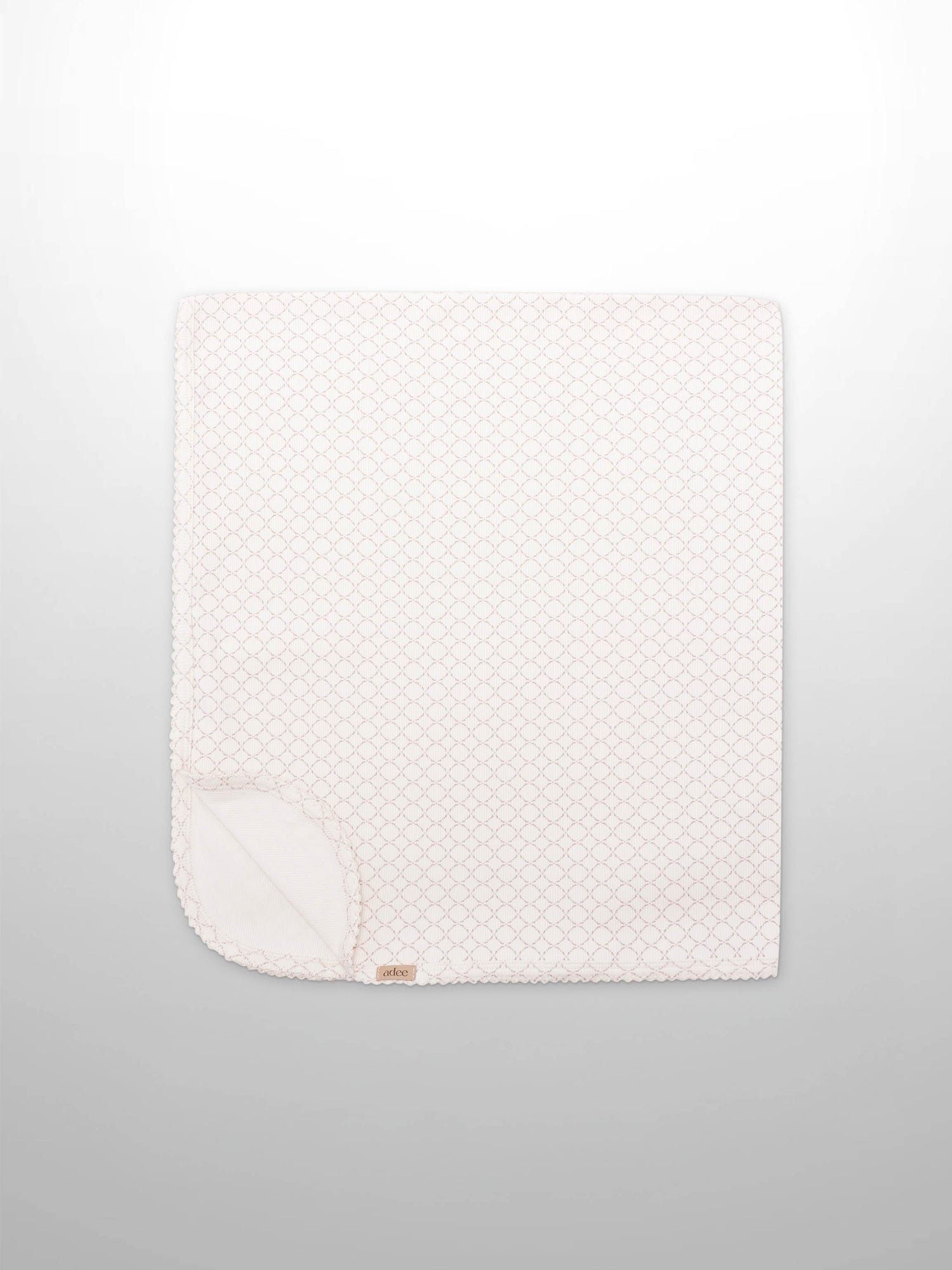 Tendril Vines  Blanket- Rose