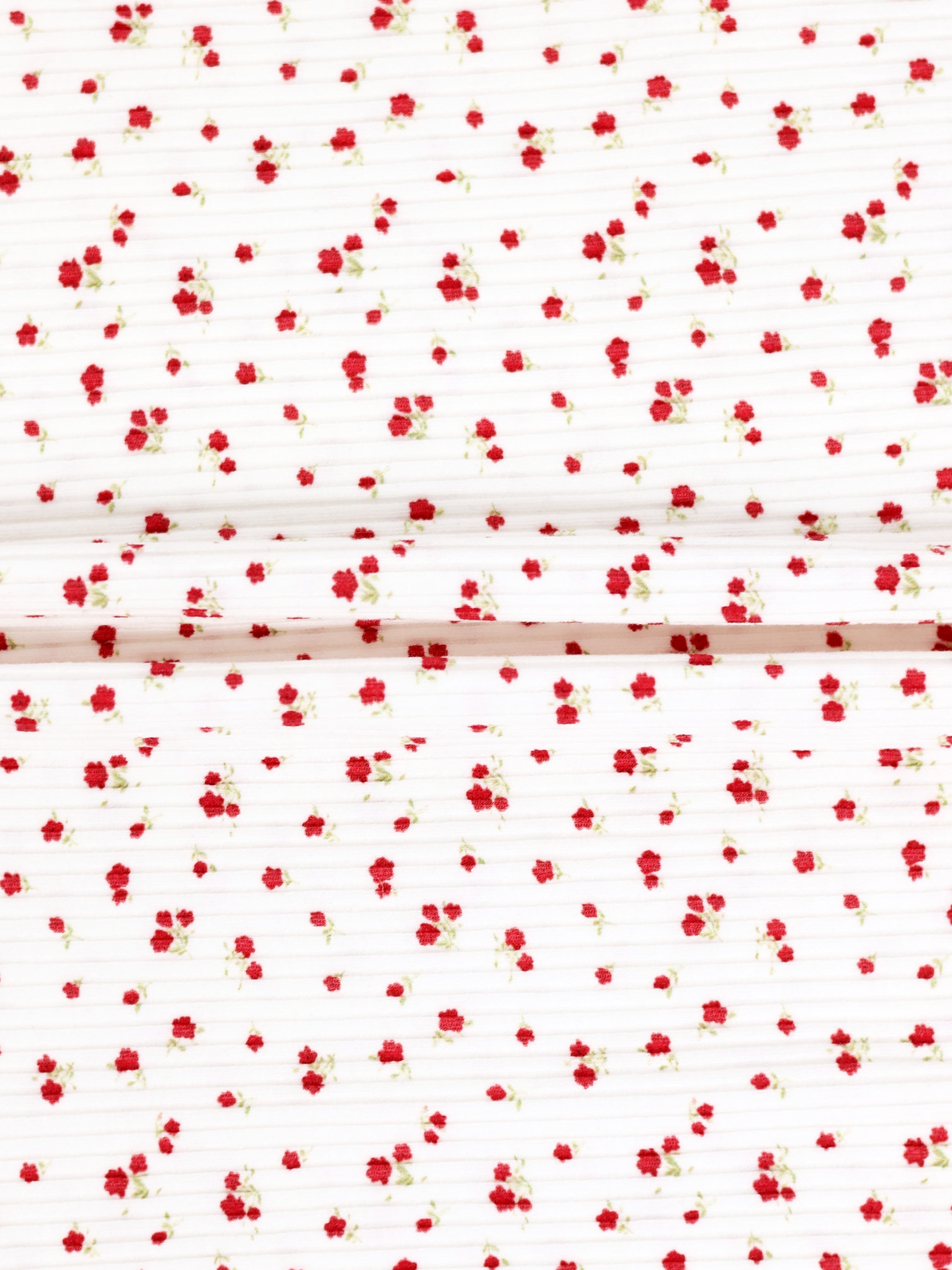 Red Flower Blanket with Lace