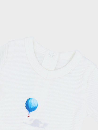 Hot Air Balloon Stretchy- Blue