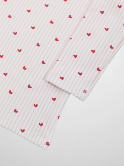 Pink Heart Pajamas