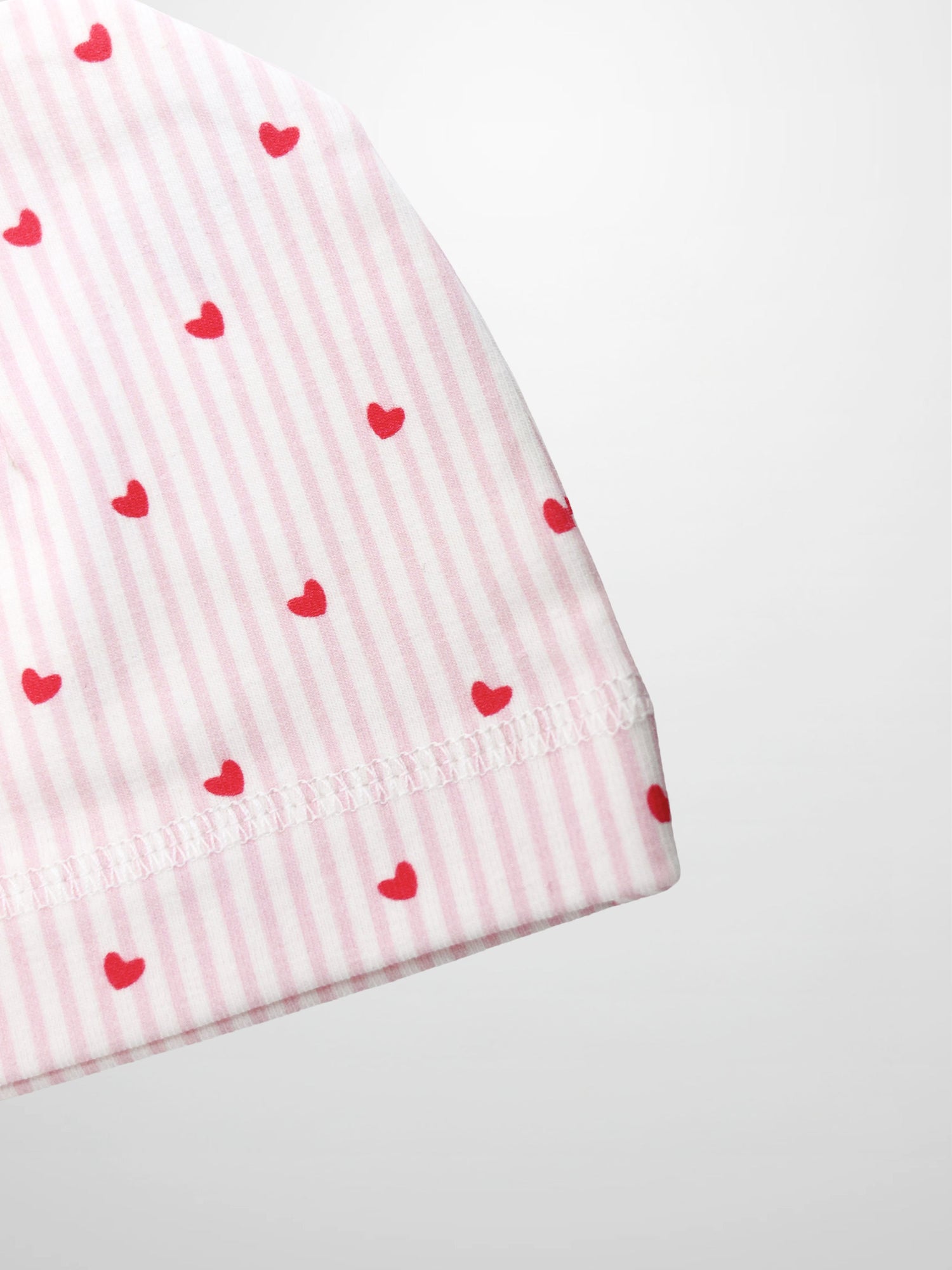 Pink Heart Hat
