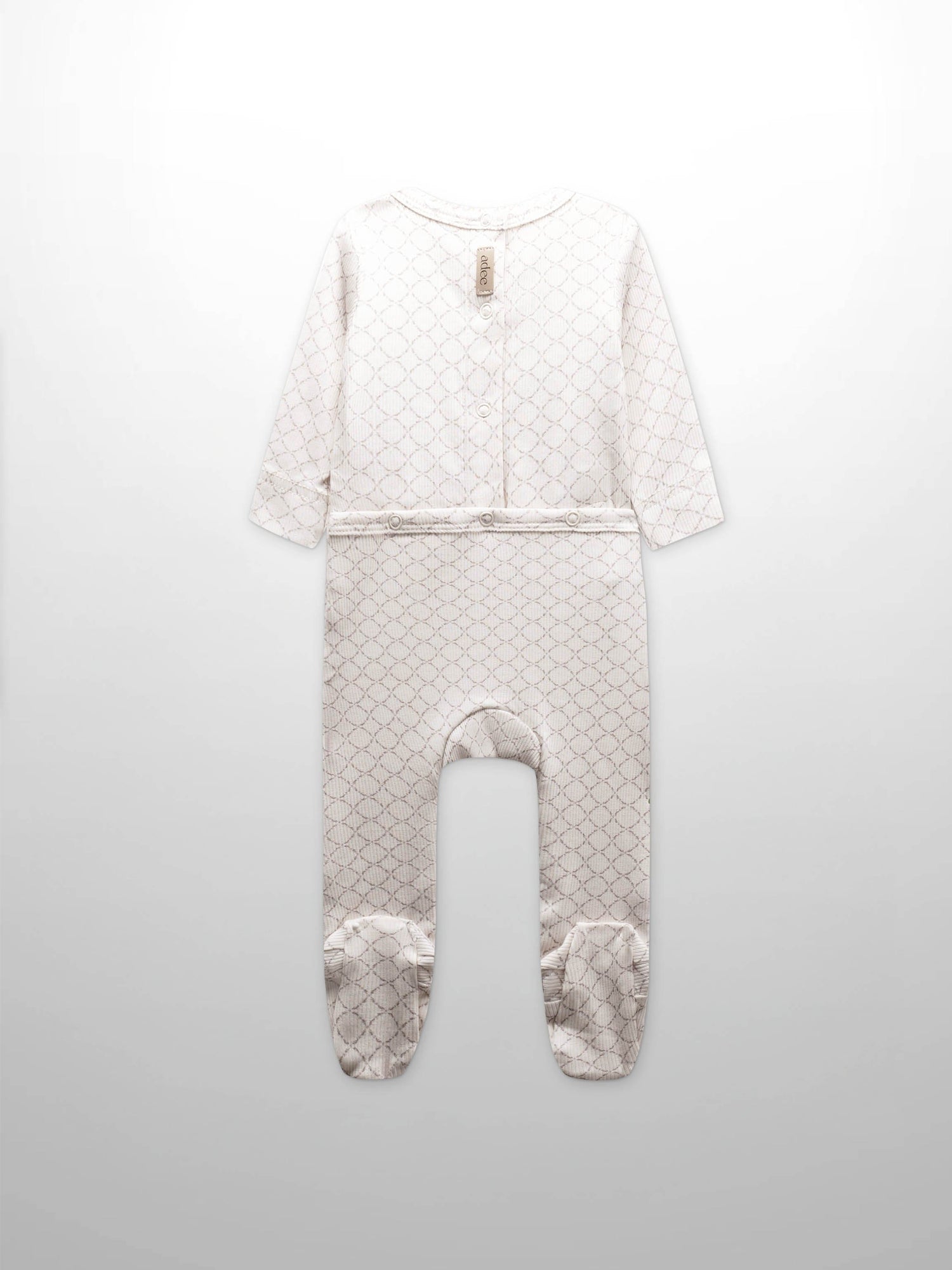Tendril Vines Stretchy &amp; Bonnet- Rose
