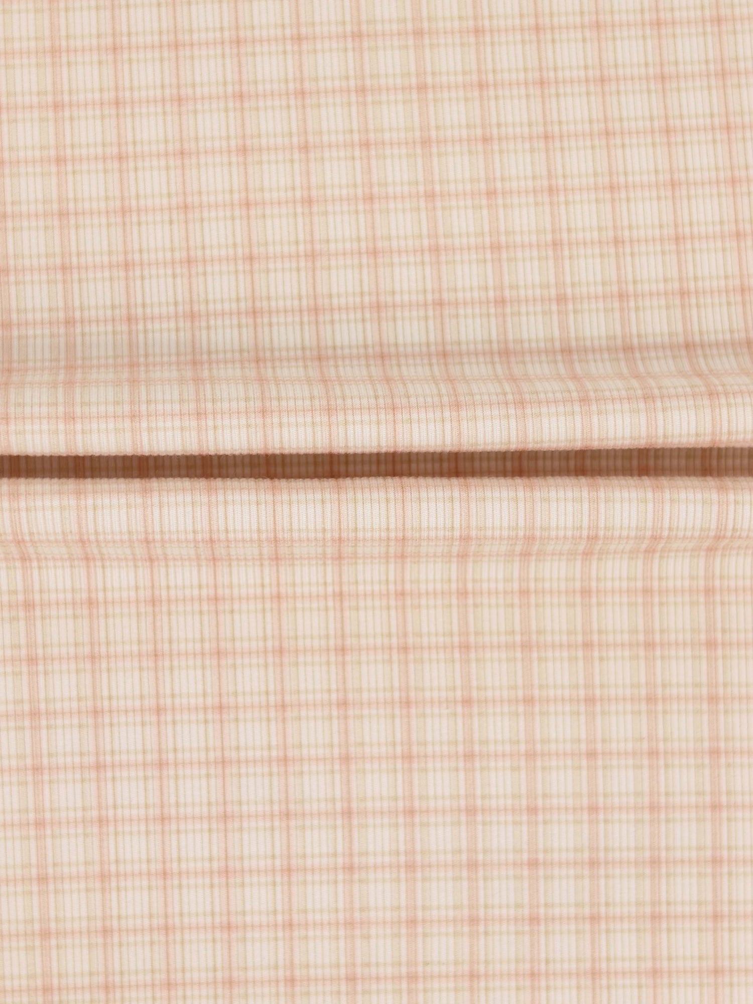 Oatmeal Grid Blanket - Pink