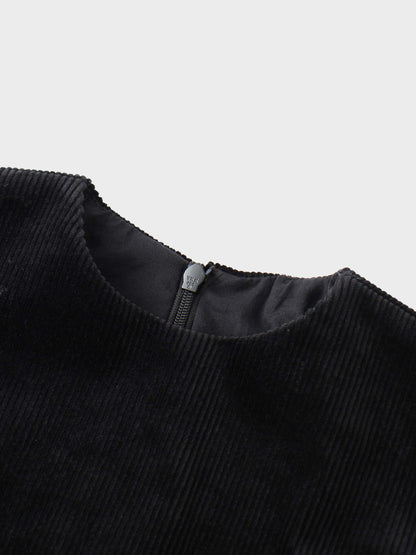 Corduroy Jumper - Black