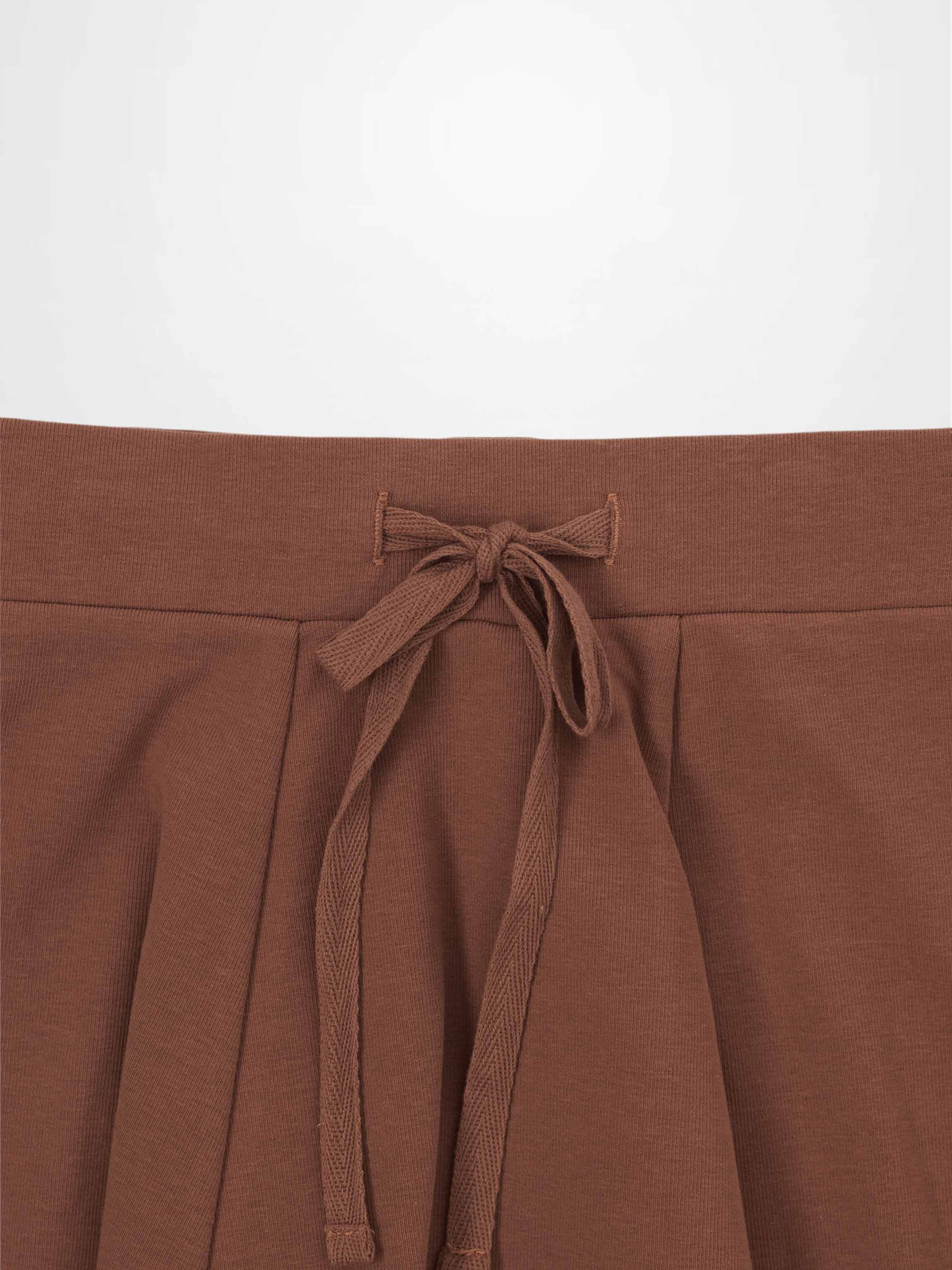 6 Panel Skirt - Dark Mauve