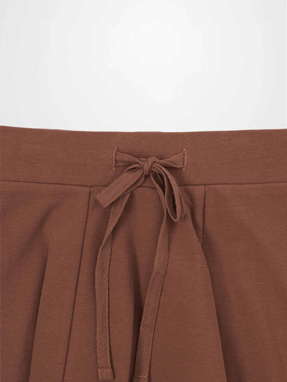 6 Panel Skirt - Dark Mauve
