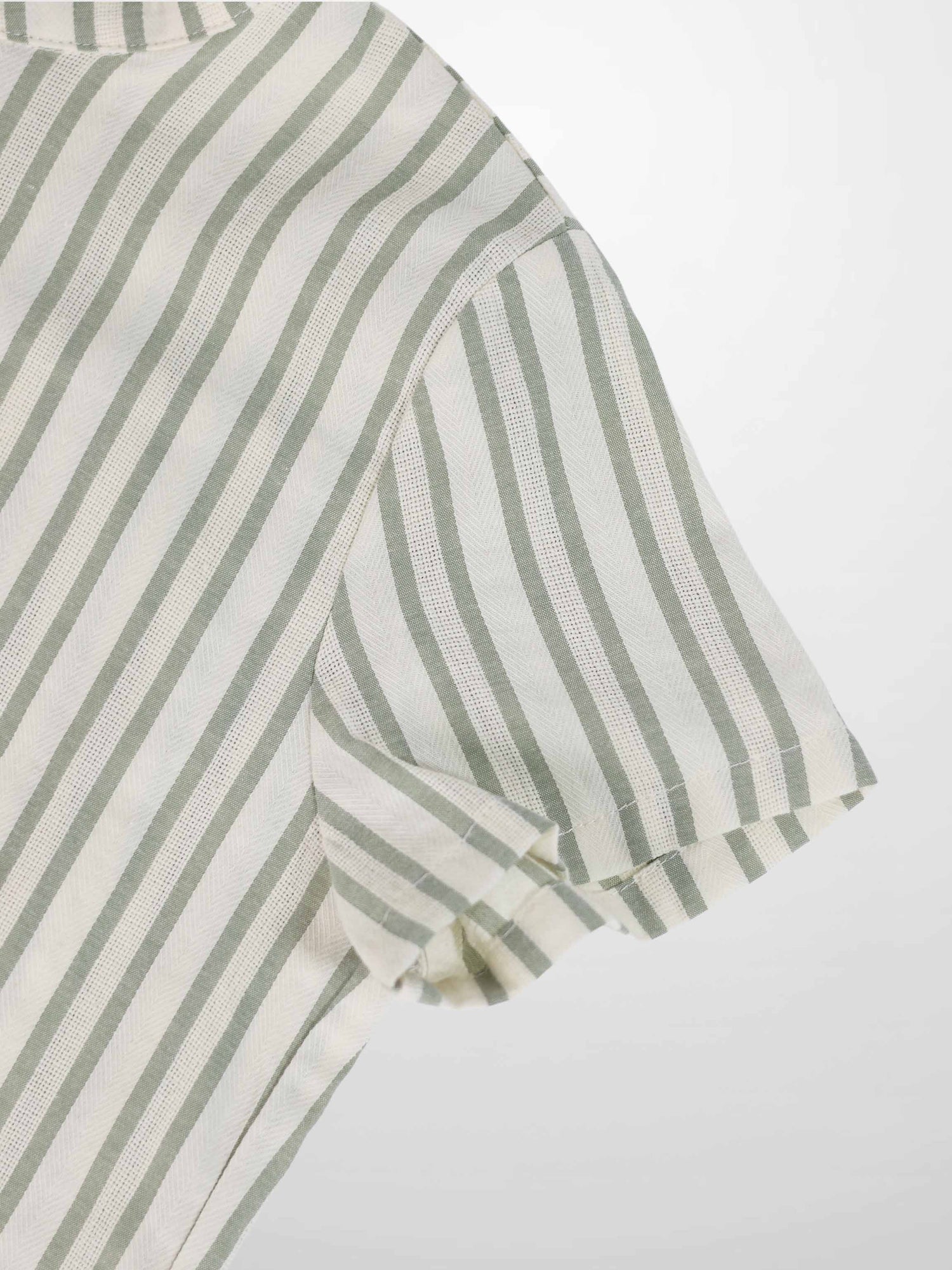 Green Striped Shirt