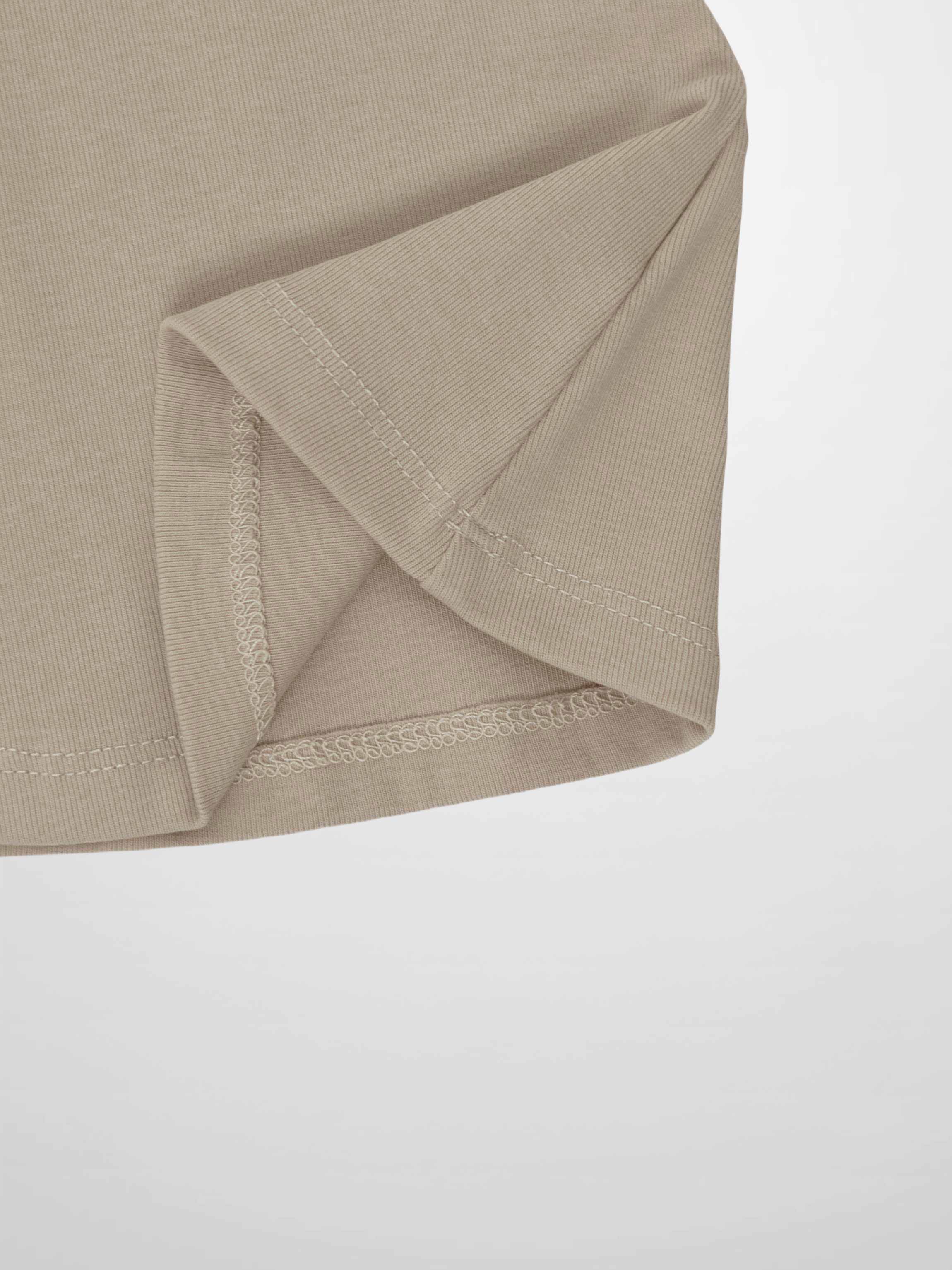 6 Panel Skirt - Taupe