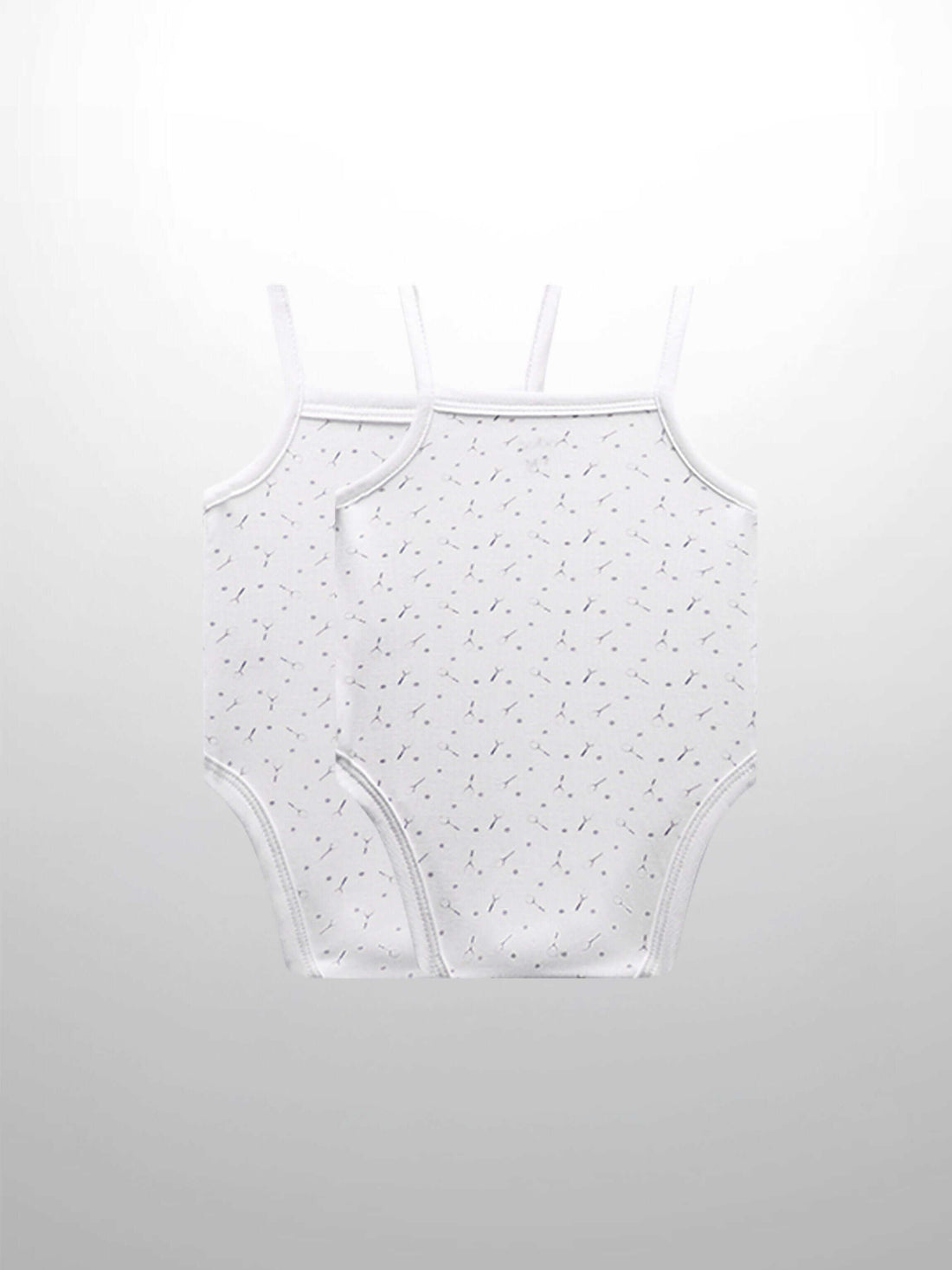 Baby boys tennis racket undershirts