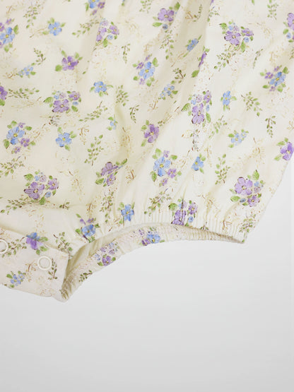 Ivory Flower Romper