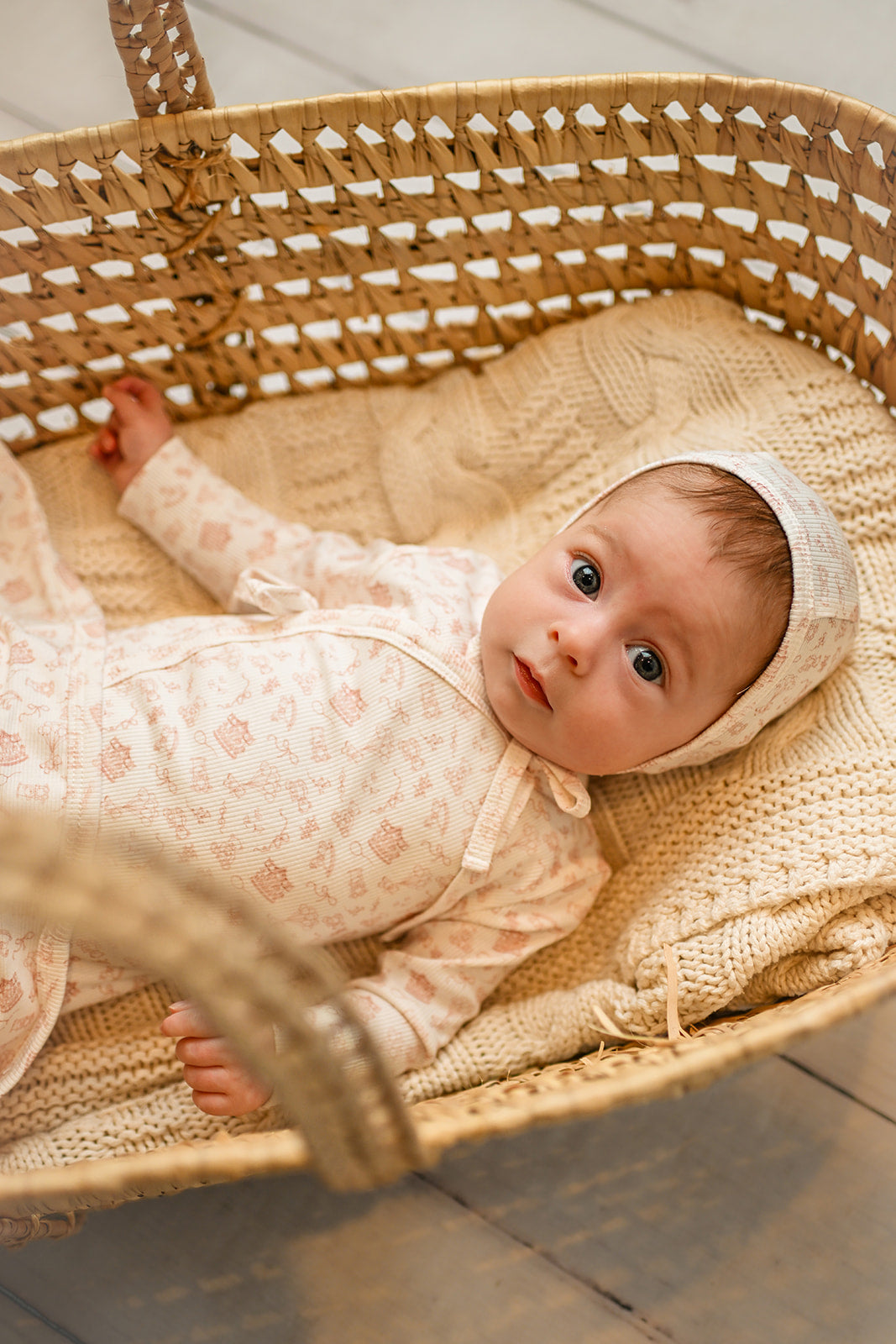 Little Storybook Bonnet - Pink
