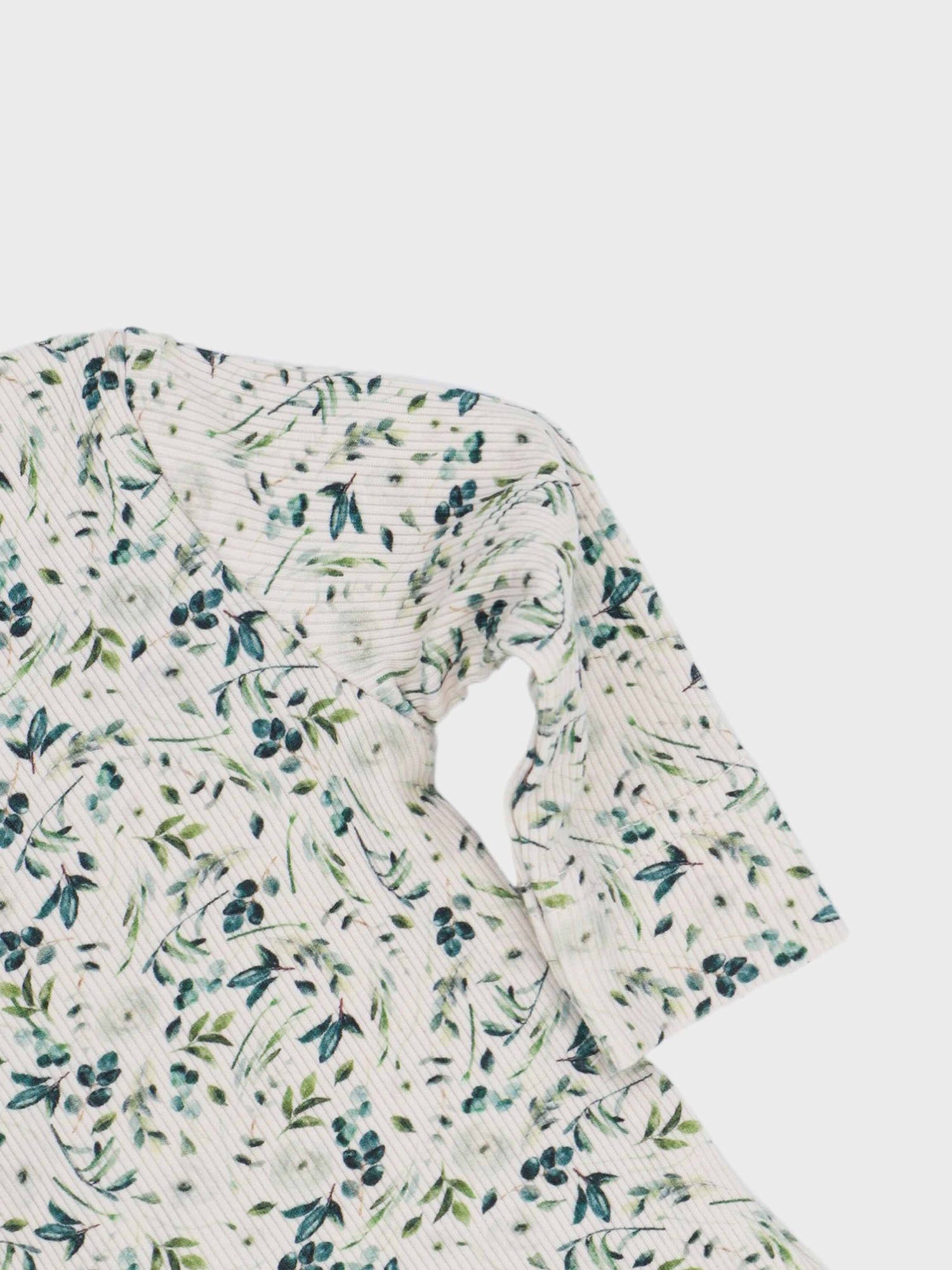 Teal Leaves- Stretchy &amp; Beanie
