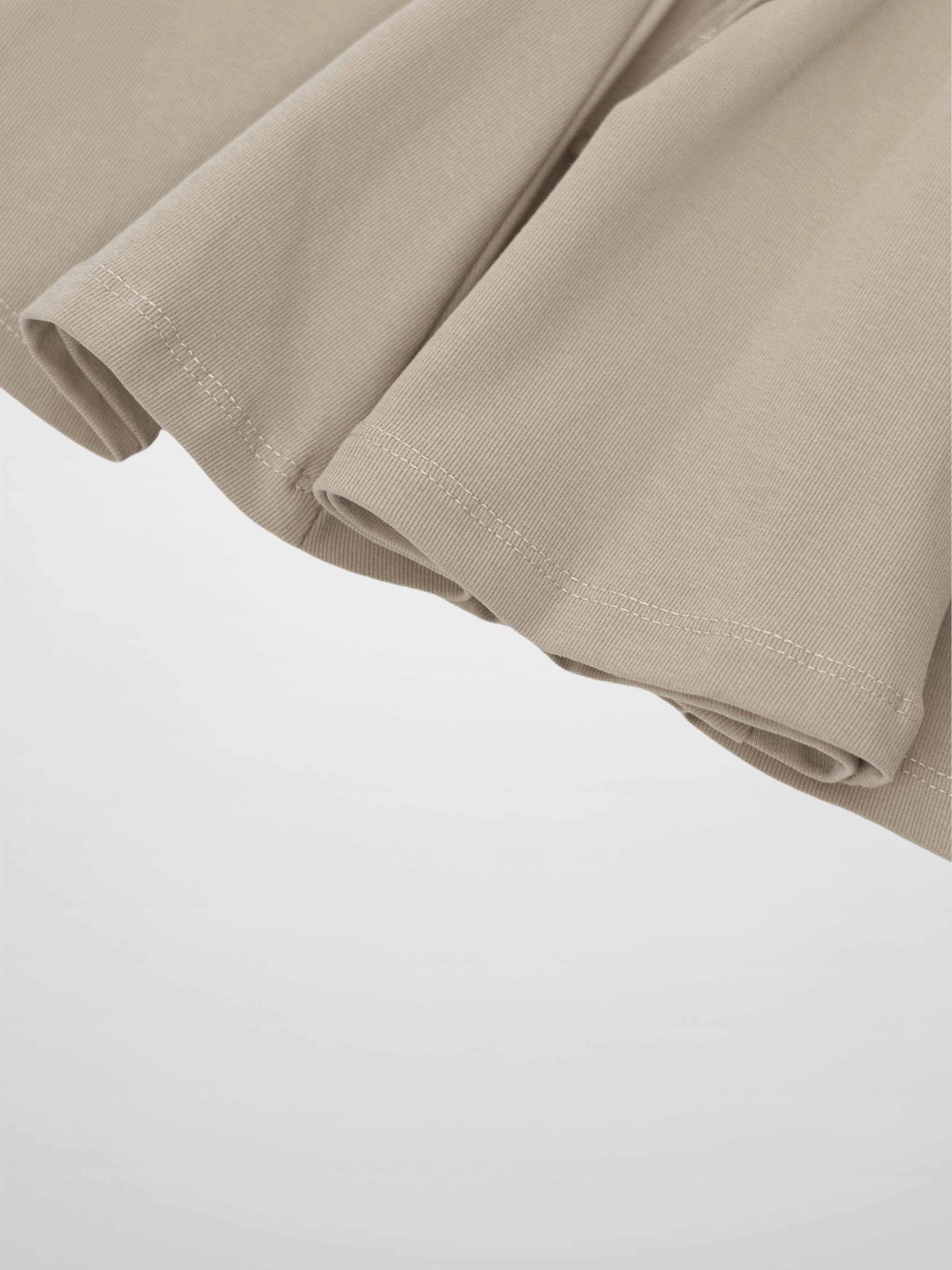 6 Panel Skirt - Taupe