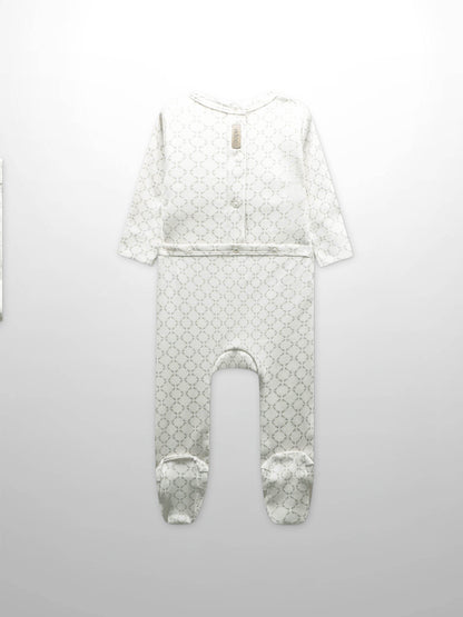 Tendril Vines Stretchy &amp; Bonnet- Grey
