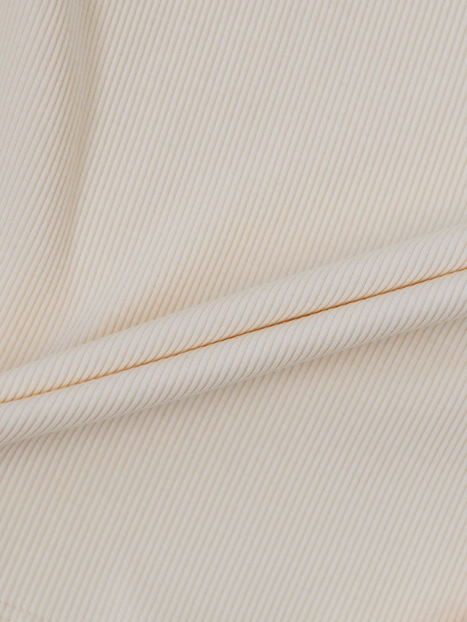 Ruffle Puff Sleeve Mock Neck Shirt - Ivory