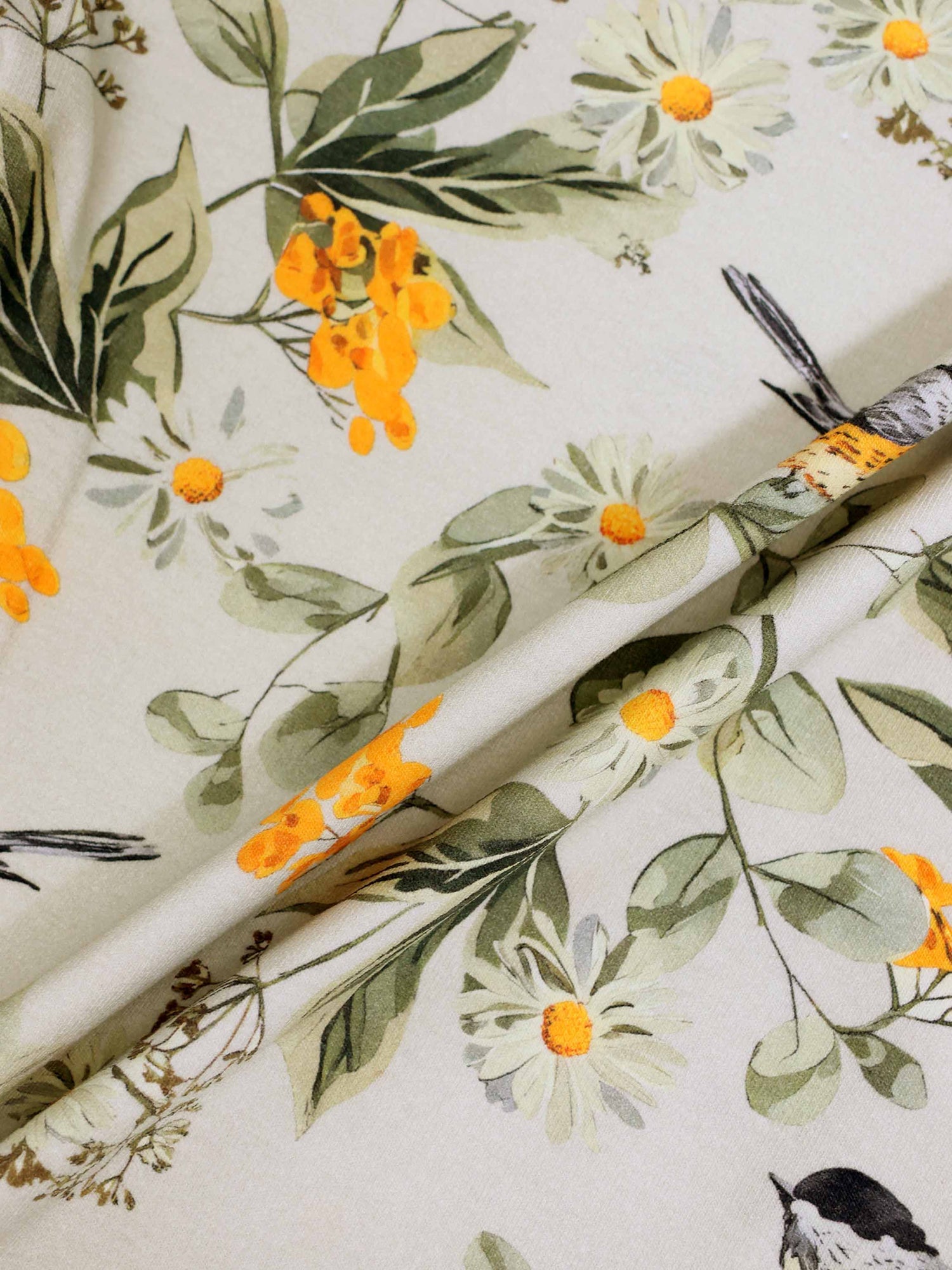Garden Finch Circle Skirt